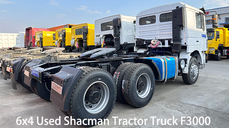 Camion tracteur Shacman F3000 6x4 d'occasion à vendre au Ghana