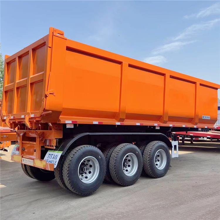 Hydraulic 3 Axle 60 Ton Tipper Trailers Price for Sale Near In Nigeria Lagos