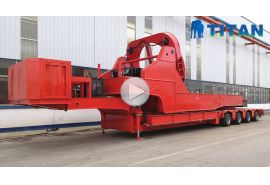 Remorque modulaire avec adaptateur de pale de rotor